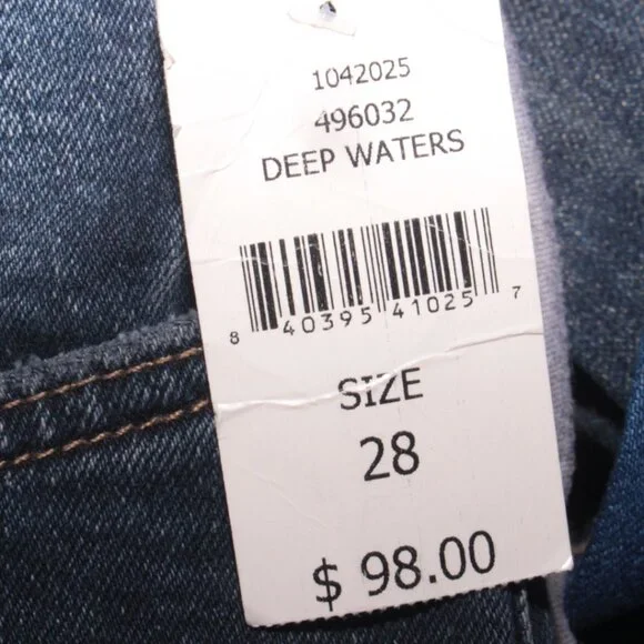 NWT Warp + Weft RFD Straight Jeans Size 28 - Picture 9 of 12